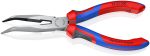 Knipex 26 22 200 | Snipe Nose Side-Cutting (Stork Beak) Bent Pliers | Multi-Component Handle | Black Atramentized - 200mm - Image 6