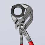 Knipex 86 01 250 | Pliers Wrench - Dual Use Tool | Coated Handle | Black Atramentized - 250mm - Image 3