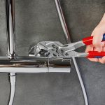 Knipex 86 05 250 | Pliers Wrench - Dual Use Tool | Multi-Component Handle | Chrome Plated - 250mm - Image 2