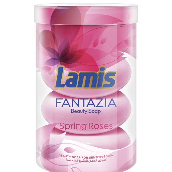 توري صابون ايدي قطع  ( اليجانس ) 100 غم * 4 احمر اوريجنال