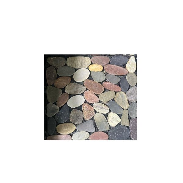 أرضية حجر طبيعي حجر ملون