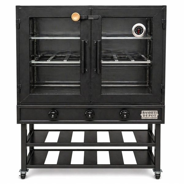 Arabic oven - Two burners with a temperature gauge