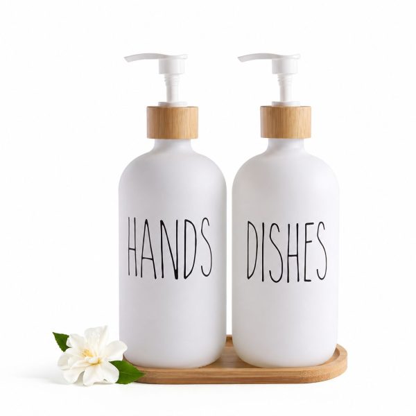 Soap Press Set - 2 with Bamboo Base 550-1