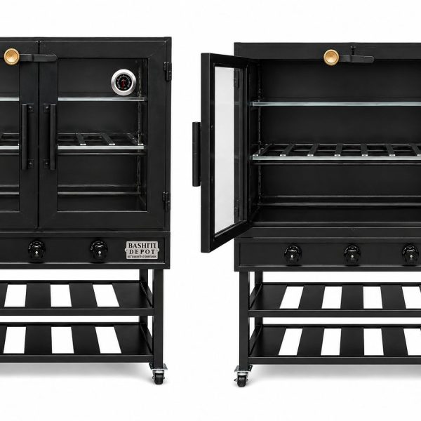 Arabic oven - Two burners with a temperature gauge